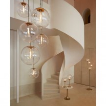 LAMPA VISEĆA MAGDALA D48CM LIG