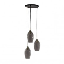 LAMPA VISEĆA LUKARO 3L FI35X32CM ANTIQUE LIG