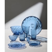 SET ČAŠA SORRENTO 4CL 4/1 PLAVE F&H
