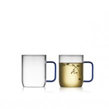 SET ŠALICA STAKL. TORINO 40CL 2/1 PLAVE F&H