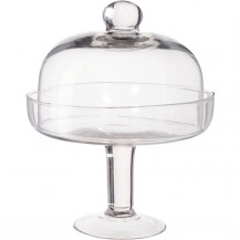 ETAŽER STAKLENI SA KUPOLOM KOOP