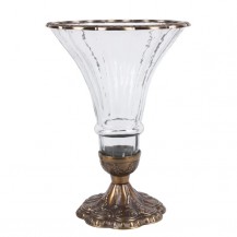 VAZA STAKLO/ALU 42CM DUT