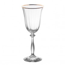 SET ČAŠA ANGELA GOLD 18,5CL 6/1 BAS