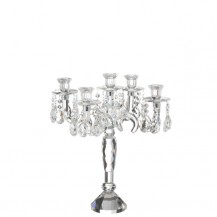 SVIJEĆNJAK KRISTAL 5S 42X45CM S JOL