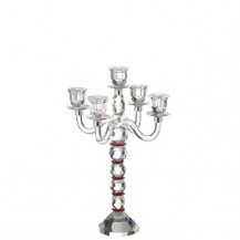 SVIJEĆNJAK ANNIE KRISTAL 5S H49CM JOL