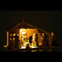 JASLICE LED KUĆICA I FIGURICE L JOL