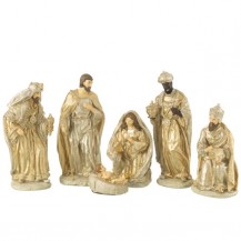 FIGURE ZA JASLICE SET 6KOM SR/ZL. JOL