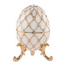 JAJE KUTIJA USKRS ST.PETERSBURG BIJELO HER