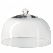 STAKLENO ZVONO ZA TORTU D20CM H17CM ASA