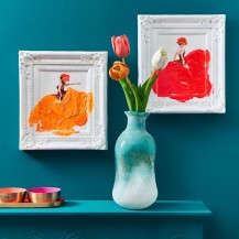 VAZA ALEA H35 TURQ. WER