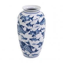 VAZA DEEP SEA 37,5CM PLAVO/BIJELA WER