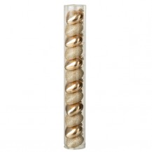 KUGLICE SRCE 4CM SET 12/1 ZLAT. JOL