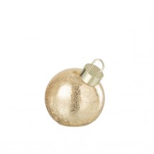 KUGLICA BUBBLE LED 15CM ZL. JOL