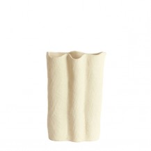 VAZA FLOVILLA 26X14X40CM KREM LIG