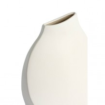 VAZA VOLANO 23X9X31,5CM KREM LIG