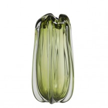 VAZA MURELA 21X38CM OLIVE GREEN LIG