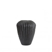 VAZA CACTI 52X65CM MAT BLACK LIG
