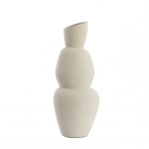 VAZA ARAM 19X46,5CM CREAM LIG