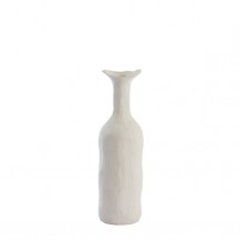 VAZA TEODORA H40CM KREM LIG