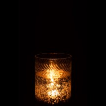 SVIJEĆNJAK HURRICANE SREB. S JOL