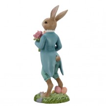 ZEC U ODIJELU SA CVIJEĆEM I JAJIMA HER