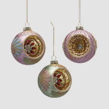 KUGLICA VINTAGE D8 SORT PINK EDG