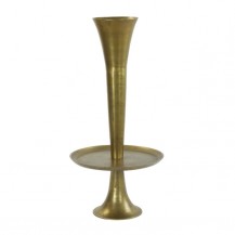 VAZA SA STALKOM ZEMBI 42XH89CM ANTIQUE LIG
