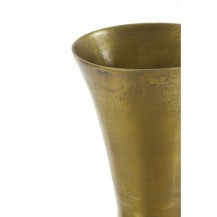 VAZA SA STALKOM ZEMBI 42XH89CM ANTIQUE LIG