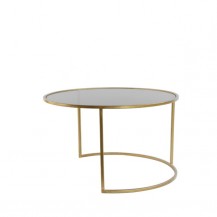 STOLIĆ DUARTE FI75X44CM GOLD L LIG