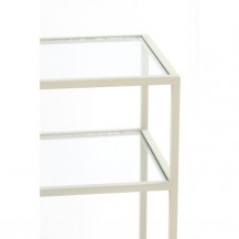 STOLIĆ CONSOLE AINO 140X35X80CM CREAM LIG