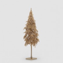 BOŽIĆNO DRVCE SA BAZOM H76 GLIT.ZL. EDG