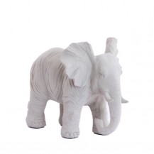 SLON FIGURA 24X17X20,5CM KREM LIG