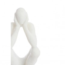 SKULPTURA LIVNO 15X13X40,5CM KREM LIG
