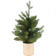 BOŽIĆNO DRVCE U VAZI 45CM 51GRANA KOOP