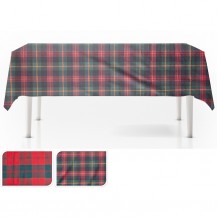 STOLJNJAK CHECK 140X180CM SORT KOOP