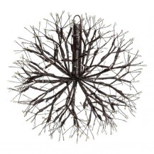 SVIJETLEĆA KUGLA FI 30CM 384 MICROLED SMEĐA TS LOT