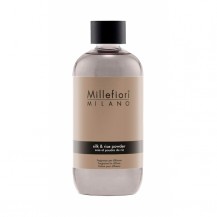 MILLEFIORI NATURAL REFIL STICK DIF.250ML SILK&RICE