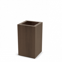 VAZA GENECA S35 SQUARE MIDL CORTEN STEEL 100GR PRO