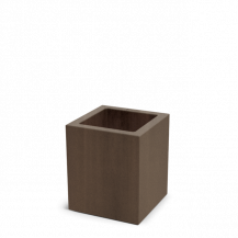 VAZA GENECA S40 SQUARE CORTEN STEEL 100GR PRO