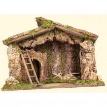 KOLIBA ZA JASLICE 50X23X36CM SA SVIJETLOM ROS