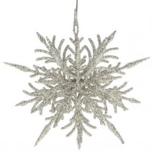 PAHULJA 3D FILIGREE 12CM SREB.GLIT. WEI