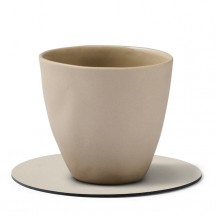 PODMETAČ ZA ČAŠE CIRCLE NUPO OYSTER WHITE LIN