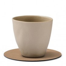 PODMETAČ ZA ČAŠE CIRCLE NUPO NOUGAT LIN