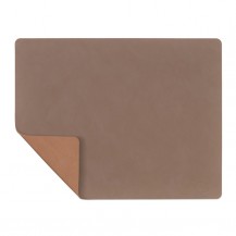 PODMETAČ SQUARE L DOUBLE NUPO TRUFFLE/OLD ROSE LIN