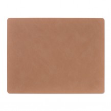 PODMETAČ SQUARE L DOUBLE NUPO TRUFFLE/OLD ROSE LIN