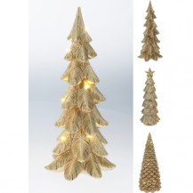 JELKA XMAS 29CM LED ZLAT. SORT KOOP