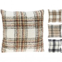 JASTUK CHECKERED 45X45CM SORT KOOP