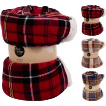 POKRIVAČ CHECK 200X150CM SORT KOOP