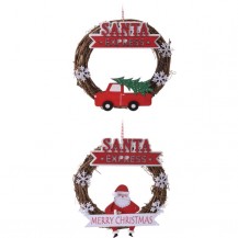 VIJENAC CHRISTMAS 20CM ZA OBJ. SORT KOOP