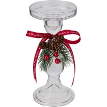 SVIJEĆNJAK NOVOG. DEKOR 17,8CM KOOP